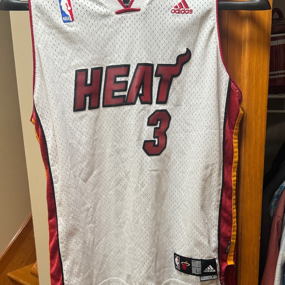 Dwayne Wade Heat jersey adidas
